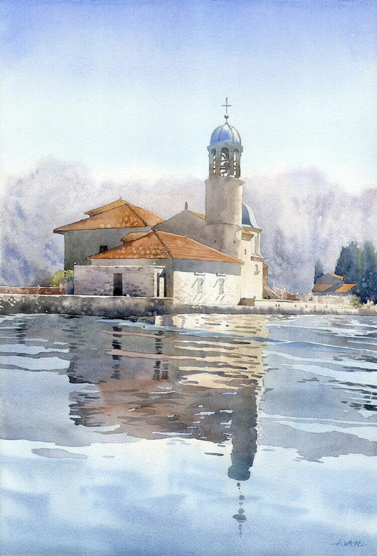 光与影之歌 ——波兰画家grzegoz wrobel的水彩画