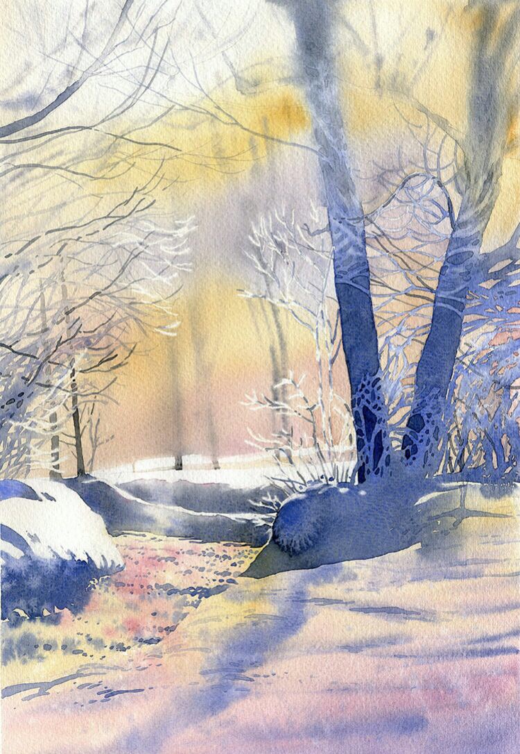 光与影之歌 ——波兰画家grzegoz wrobel的水彩画